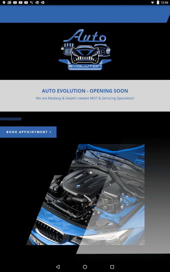 mobile responsive site